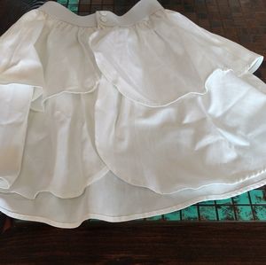 PUG white twill Underskirt Small